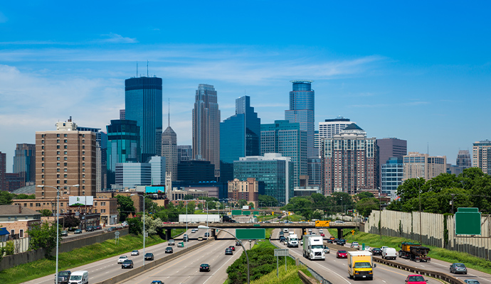 Minneapolis city landscape